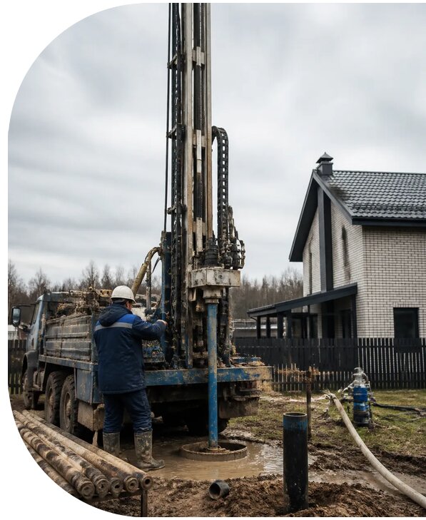 Бурение скважин на воду под ключ в Сестрорецке от 122988 р. | АПаруса-Сст